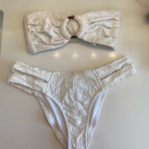 Montce Tori Bandeau Top and Euro Bikini Bottom